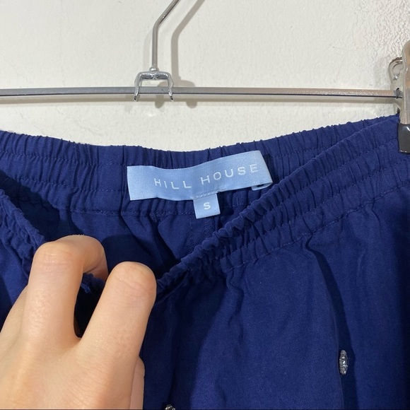 Hill House Jewel Jammies Pants Navy Blue Embellished Small - Picture 5 of 6